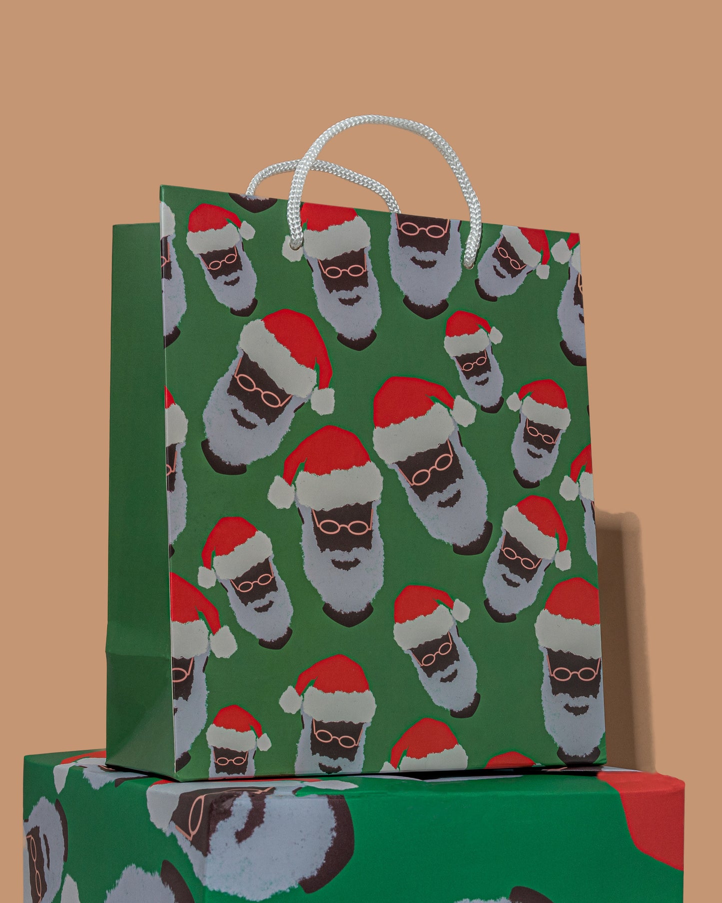 Modern Santa Small Bag
